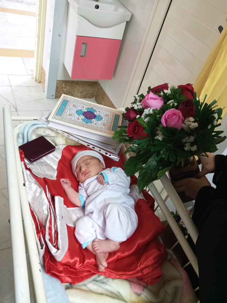 بیمارستان صدوقی روز عید غدیر نوزادان متولد شده در بیمارستان صدوقی